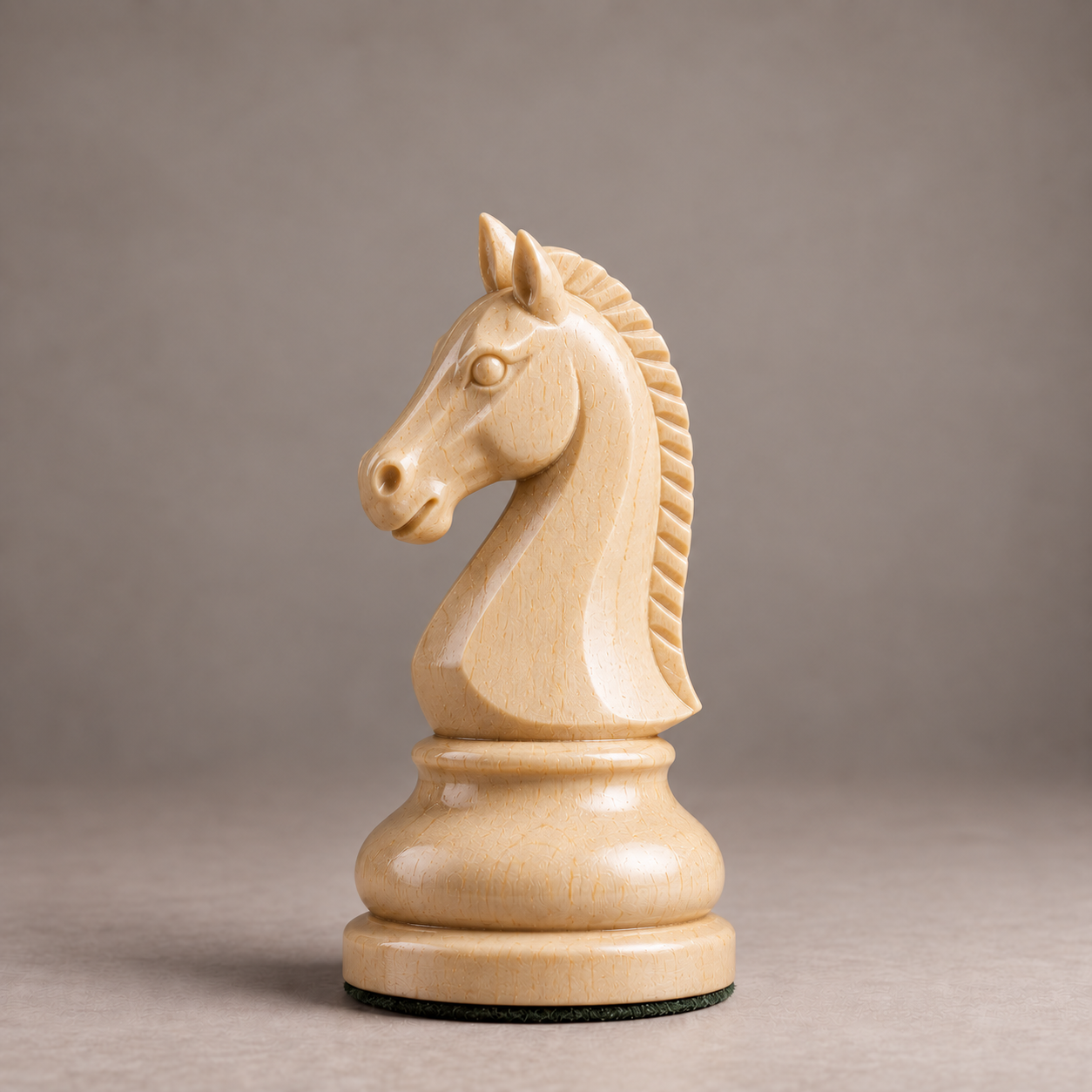 White knight chess piece