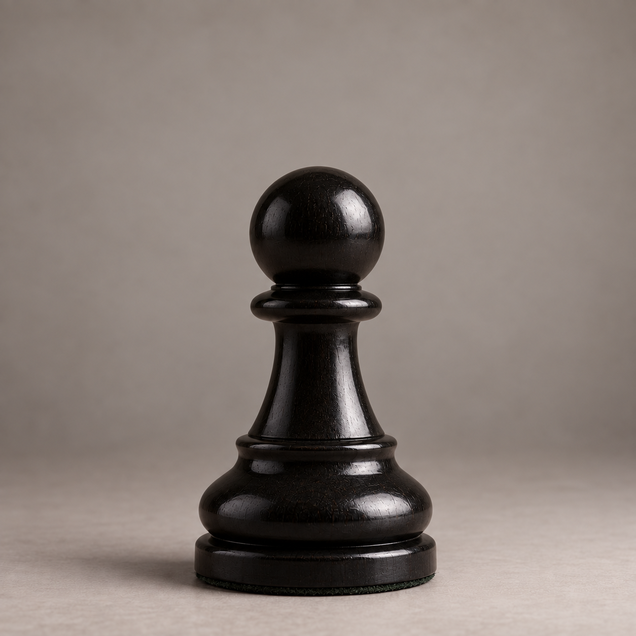 Black pawn chess piece